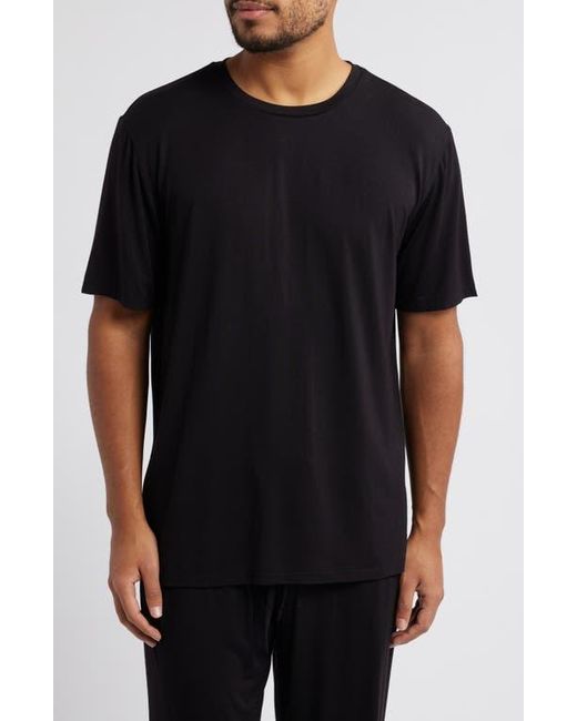 Nordstrom Black Moonlight Eco Stretch Modal Pajama T-Shirt for men