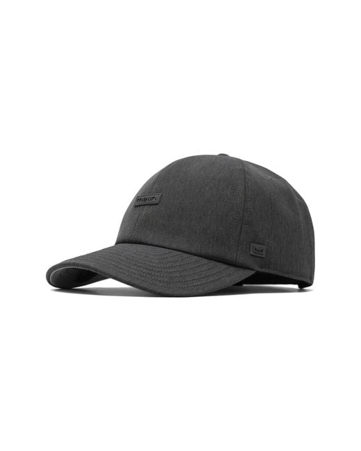 Melin Black Legend Hydro Performance Dad Hat for men