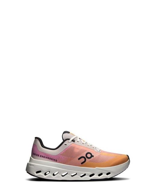 On Shoes Pink Cloudsurfer Next Running Shoe