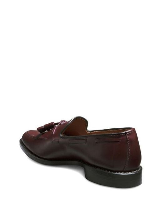 Allen Edmonds Brown Grayson Tassel Loafer for men