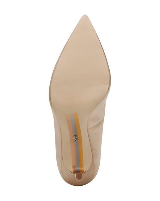 Sam Edelman White Hazel Amour Pointed Toe Pump