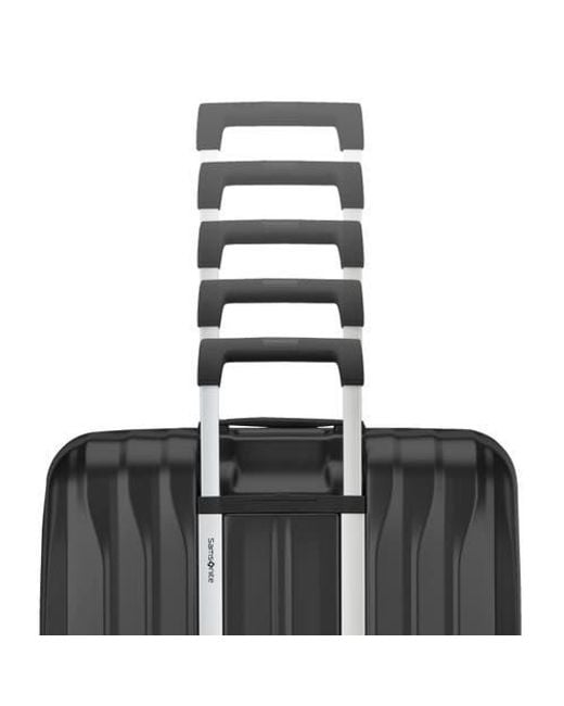 Samsonite Black Uplift Hardside 32 X-Large Checked Spinner Luggage