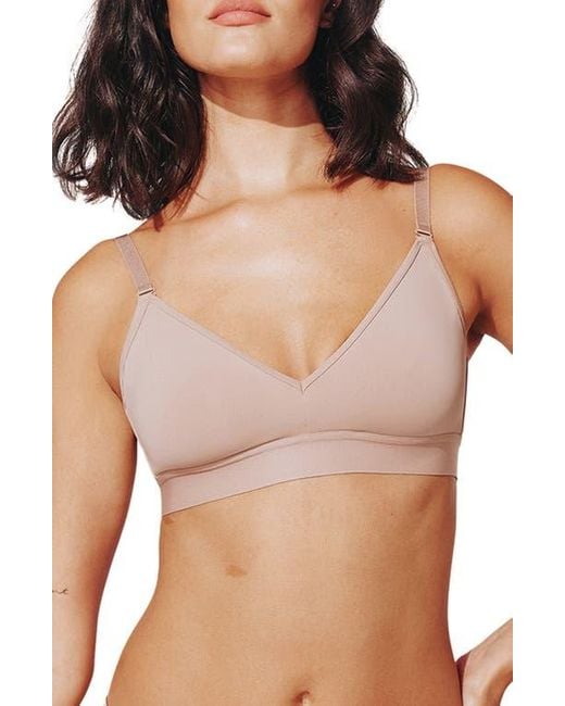 Thirdlove Brown 24/7 Classic Wireless Bralette