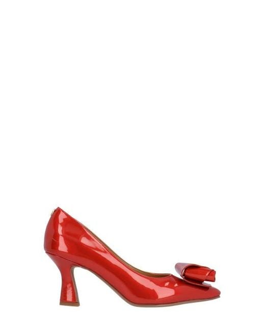 J. Reneé Red Karali Pointed Toe Pump