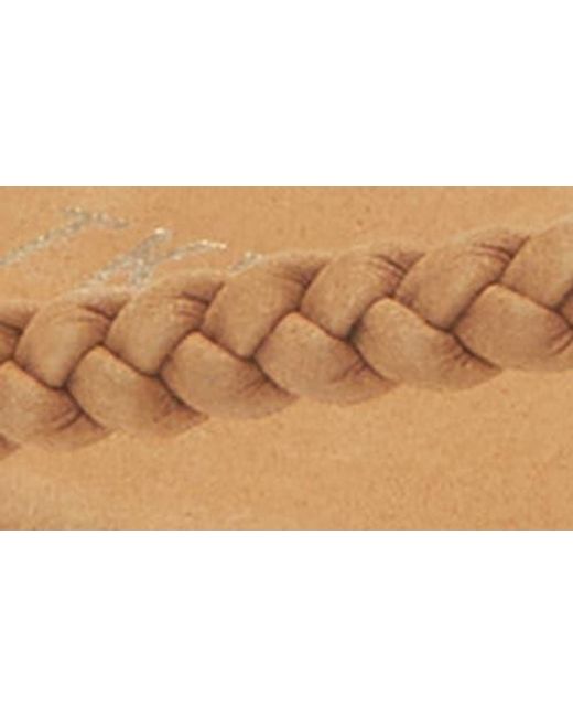 TKEES Natural Lily Braid Flip Flop