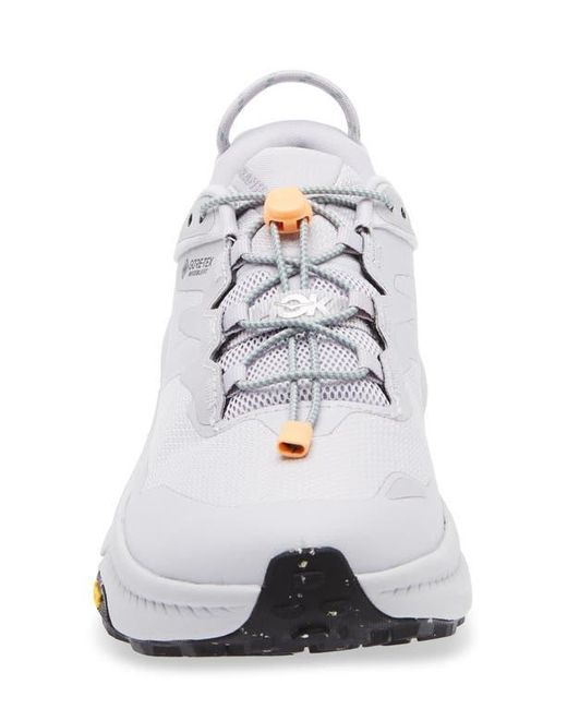 Hoka One One White Transport Gore-Tex Waterproof Running Shoe