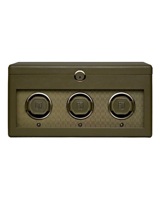 Wolf Green Earth Triple Watch Winder for men