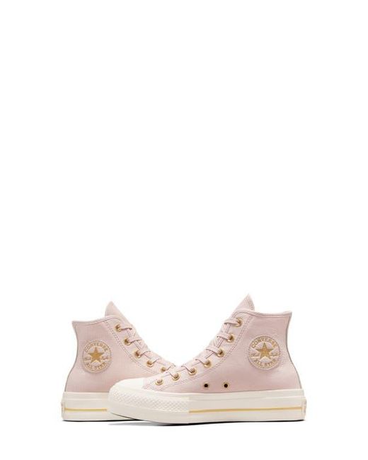 Converse White Chuck Taylor All Star Lift High Top Platform Sneaker