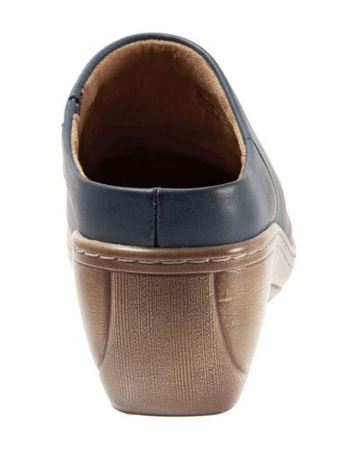 Softwalk® Blue Madison Clog