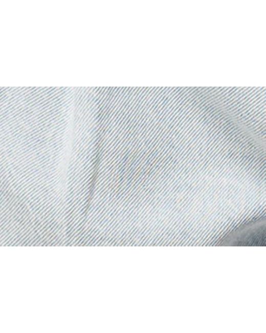 Blank NYC Blue Belted Pleated Superhigh Waist Denim Shorts