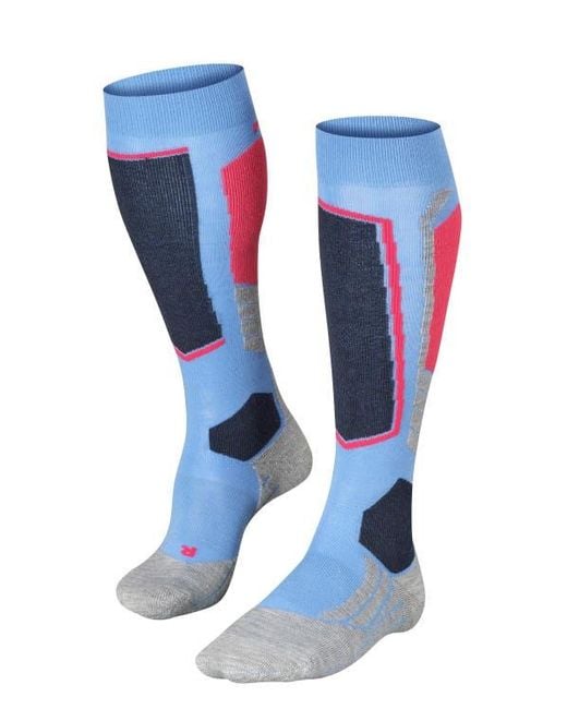 Falke Blue Sk2 Intermediate Ski Socks