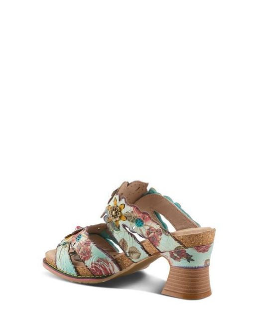 Spring Step Multicolor Radiating Sandal