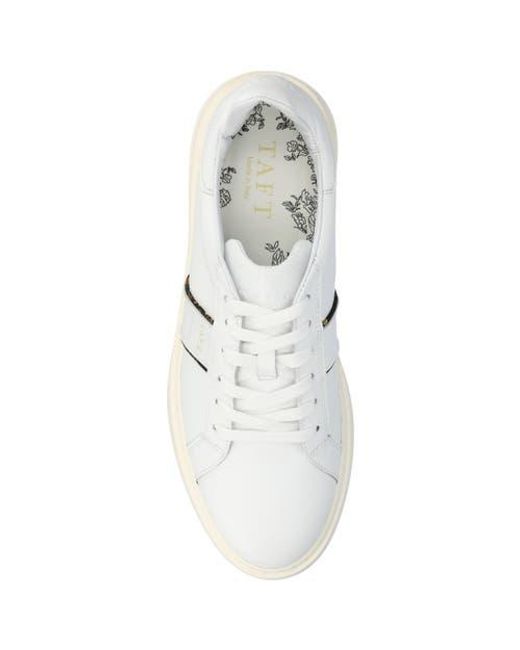 Taft White Logan Sneaker for men