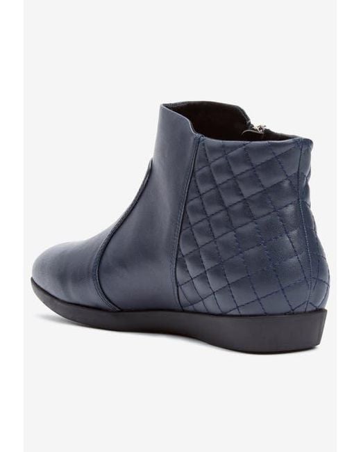 Comfortview Blue The Ceil Bootie
