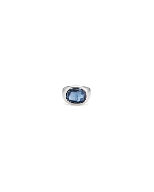 Uno De 50 Blue Crystal Ring