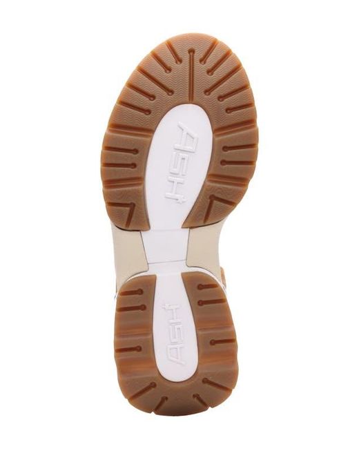 Ash Brown Diva Slingback Platform Sandal