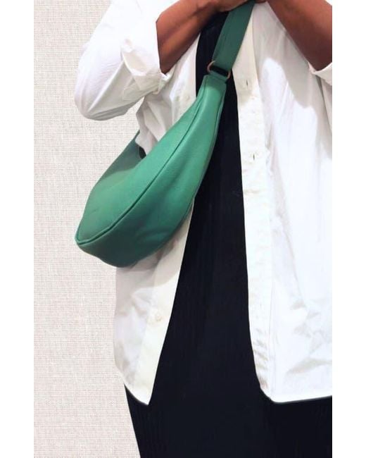 Sarep + Rose Green Moon Hobo Sling Bag 1.0