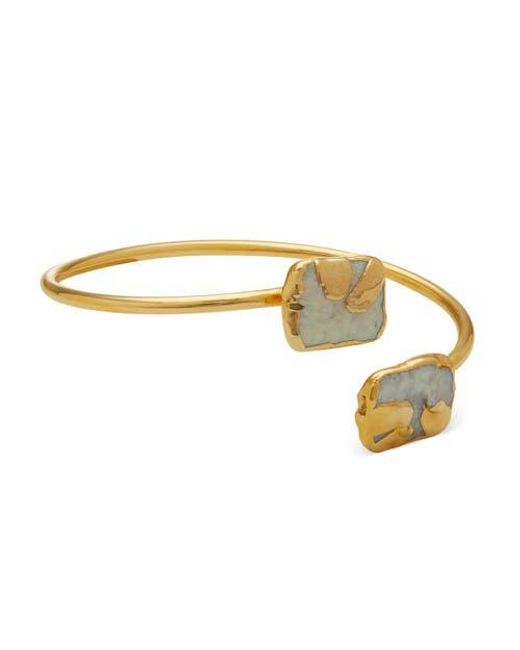 Dhwani Bansal Metallic Lune Bracelet