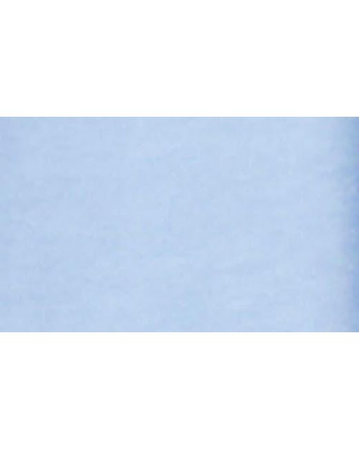 English Factory Blue Long Sleeve Oxford Cotton Romper