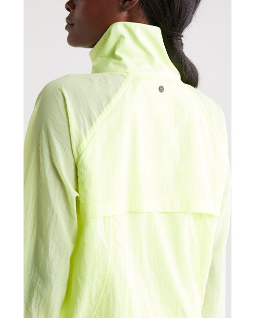 Zella Green Expression Sheer Jacket