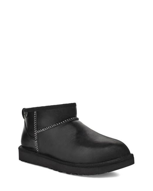 Ugg Black Classic Ultra Mini Regen Boot for men