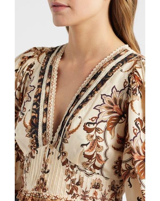 Farm Rio Natural Majestic Garden Cotton Top