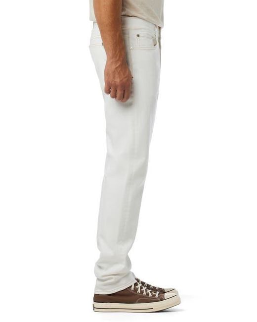 Joe's Jeans White The Brixton Slim Straight Leg Jeans for men