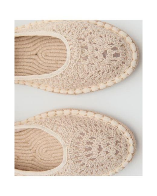 Mango Multicolor Ankle Wrap Ballet Flat