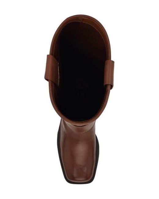 Nine West Brown Fawsta Knee Hight Boot
