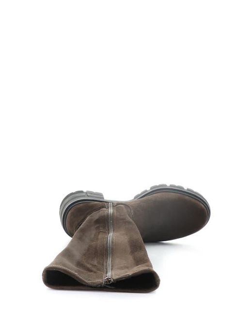 Bos. & Co. Brown Brenna Waterproof Platform Knee High Boot