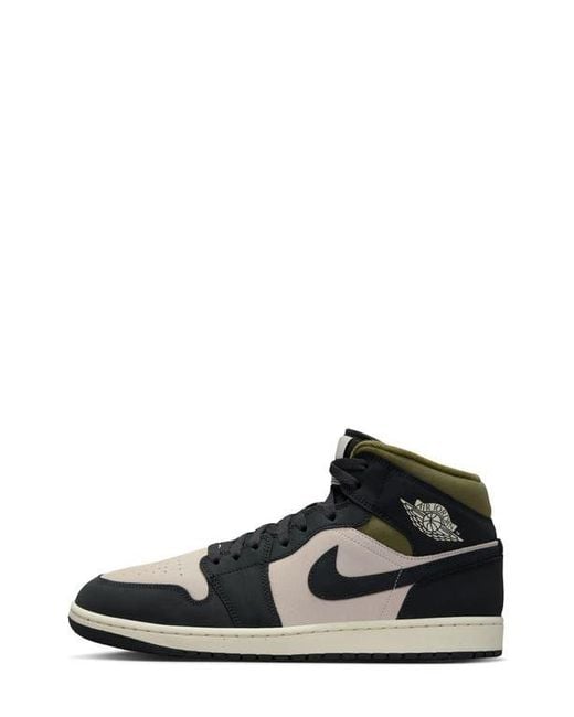 Nike Black Air 1 Mid Se Sneaker for men