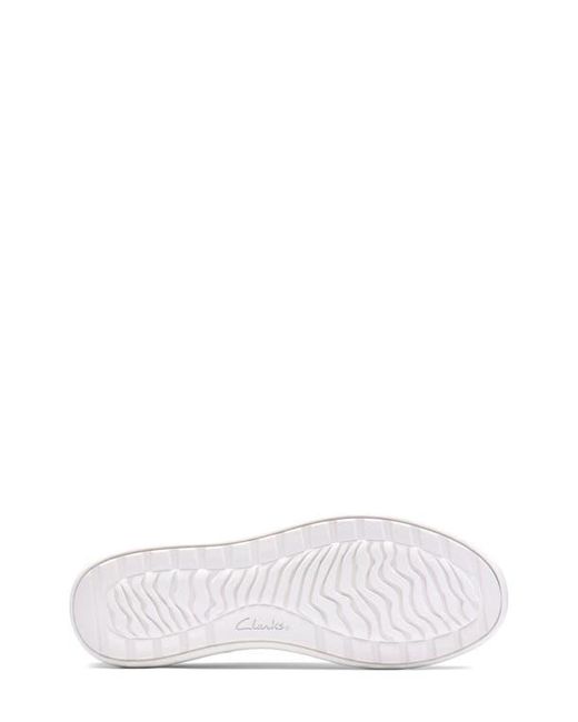 Clarks White Mapstone Sport Sneaker for men