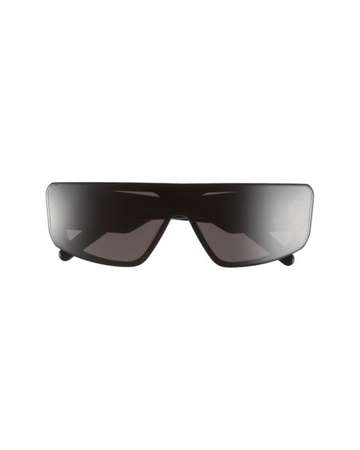 Rick Owens Black Performa Shield Sunglasses