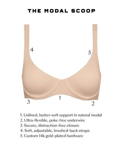 CUUP Natural The Scoop Bra