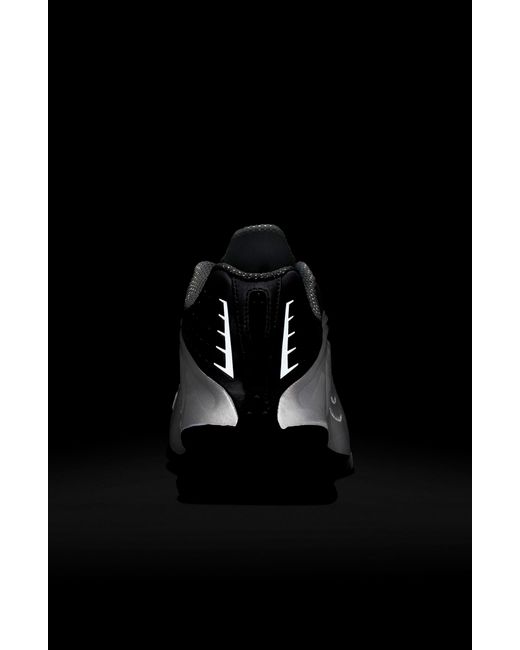 Nike Gray Shox R4 Running Shoe
