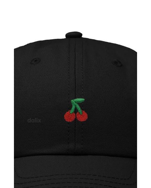 Alix Black Lil Cherry Dad Cap