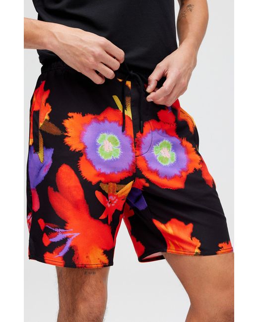 Stance Red Complex Hybrid Shorts for men