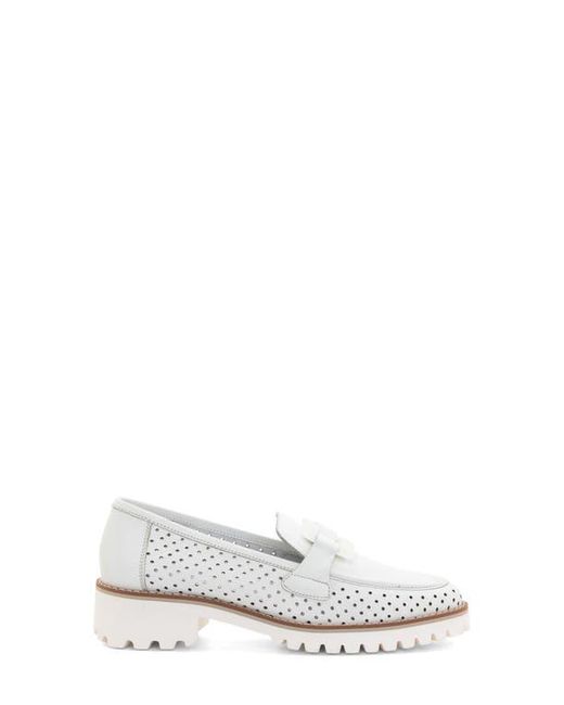 Ara White Kegon Loafer