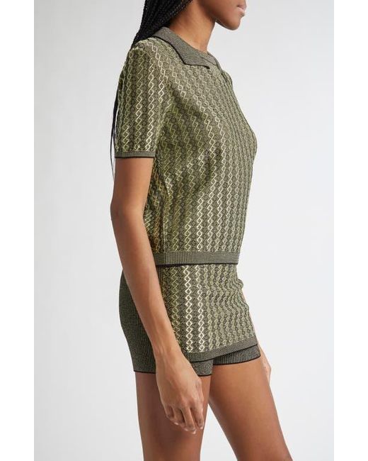 Jacquemus Green Le Polo Marino Polo