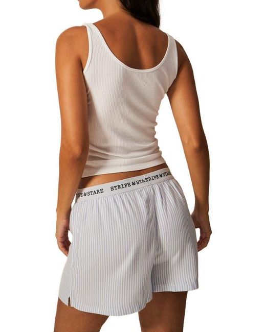 Stripe & Stare Multicolor Ecovero Pyjama Shorts