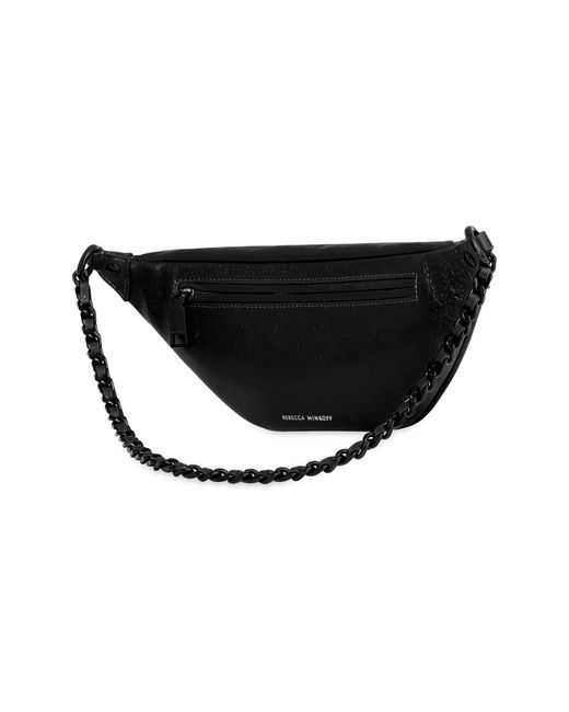 Rebecca Minkoff Black Chelsea Leather Sling Bag