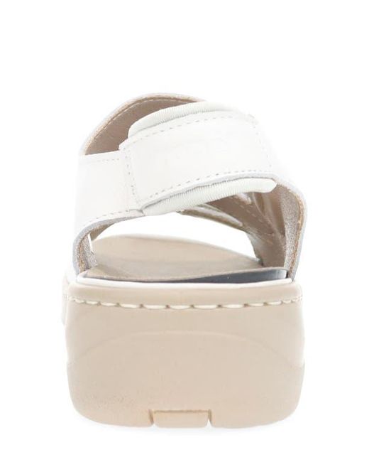 Propet White Breezy Walker Sandal