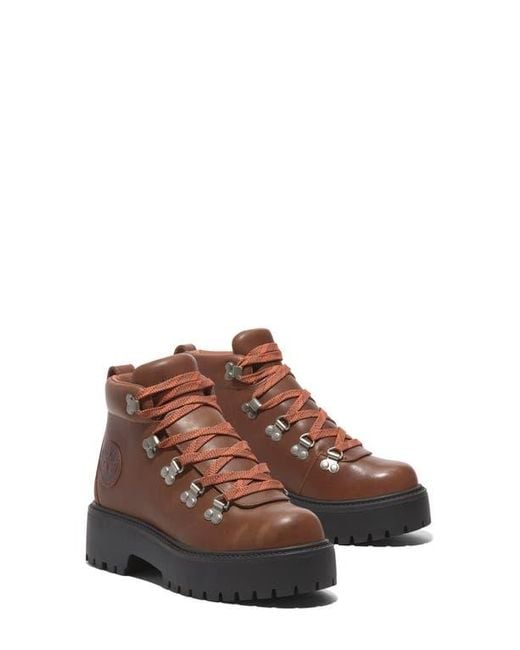 Timberland Brown Stone Street Platform Boot