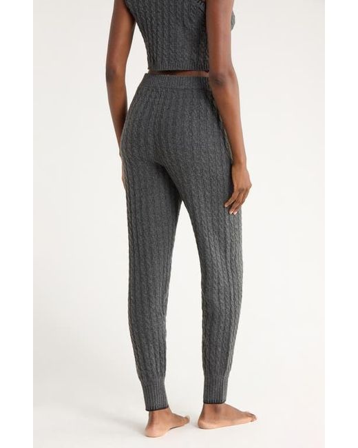 Ugg Black Lorelai Cable Joggers