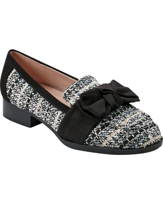 Bandolino Black Bow Loafer
