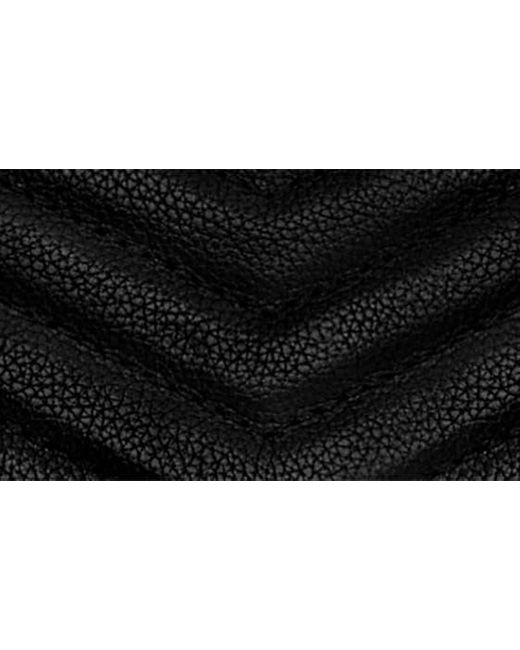 Rebecca Minkoff Black Mini Edie Quilted Leather Crossbody Bag