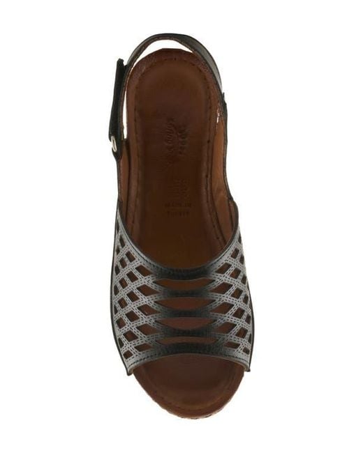 Spring Step Brown Denair Sandal