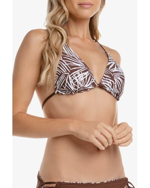 Helen Jon Black Reversible String Bikini Top