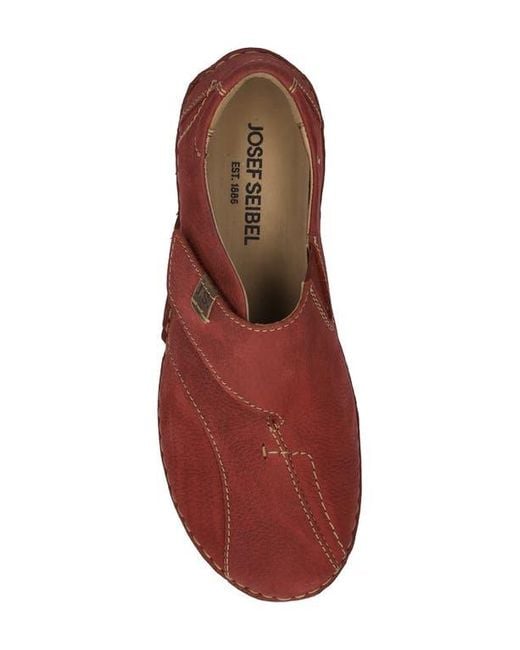 Josef Seibel Red Fergey 68 Flat