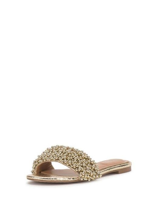 Vince Camuto Metallic Balea Slide Sandal